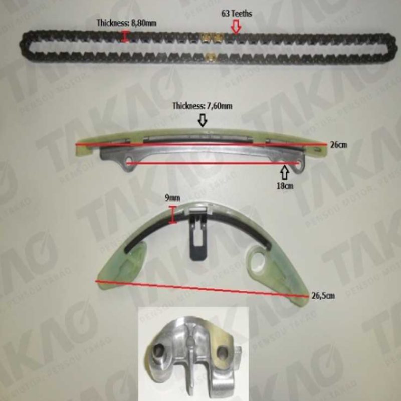 K.D HONDA 1.4 16V (L13Z3) FLEX 08/14 (4PCS)