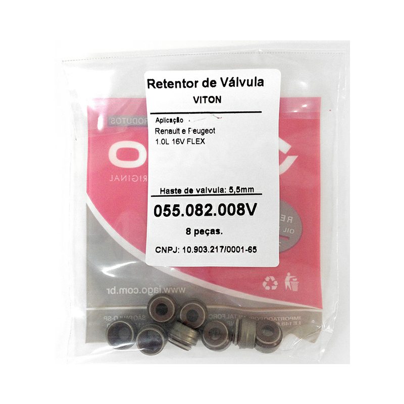 RETENTOR VALVULA PEUGEOT/RENAULT 1.0 16V D4D (CONVENCIONAL)