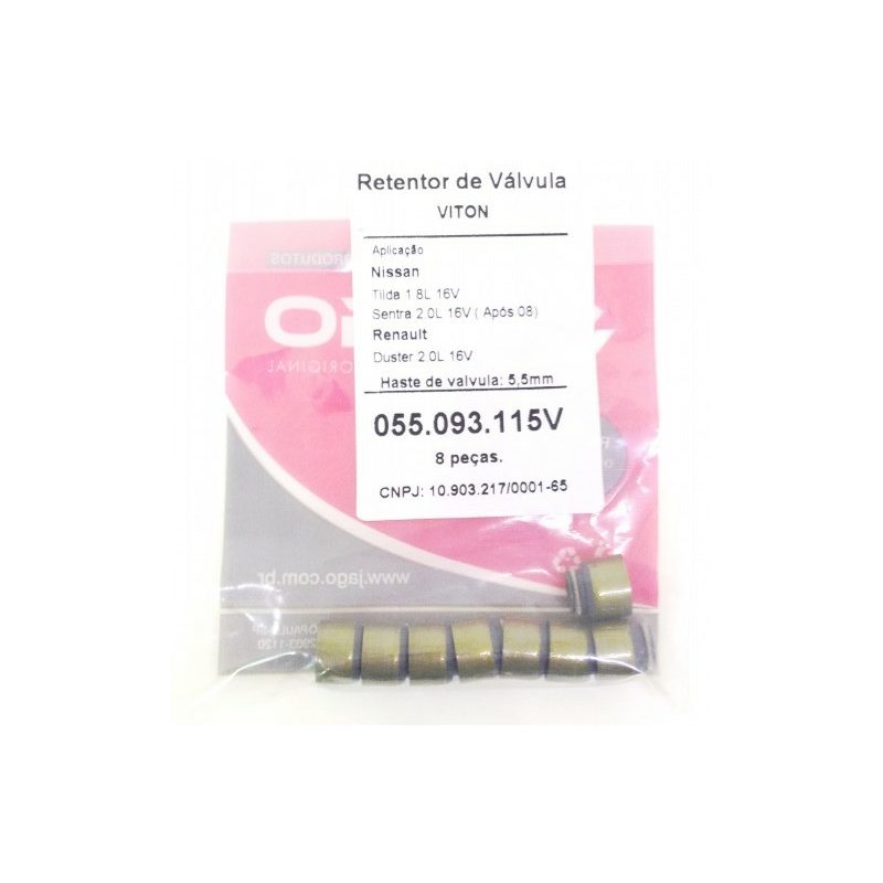 RETENTOR VALVULA NISSAN/RENAULT 1.8/2.0 16V MR18DE/MR20DE/M4R