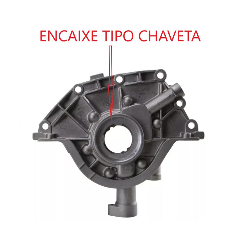 BOMBA OLEO FORD ZETEC ROCAM/SUPERCHARGER 1.0/1.6 8V (CHAVETA S/ POLIA)