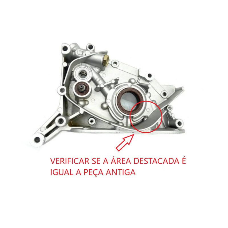 BOMBA OLEO HYUNDAI/MITSUBISHI H100/L200 2.5 8V 91/13 DIESEL (ROTOR 10MM)