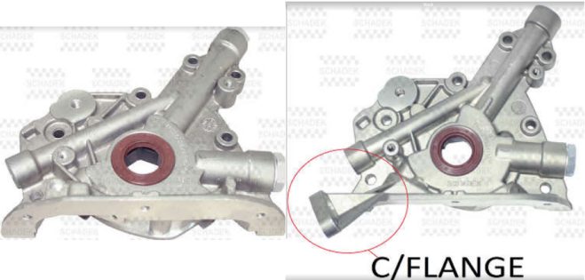 BOMBA OLEO GM 1.0/1.4/1.6 8V/16V VHCE/SPE/ECONOFLEX 09/... (C/ FLANGE)
