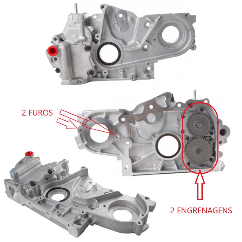 BOMBA OLEO GM 2.8 16V DURAMAX BLAZER/S10 200CV 14/16