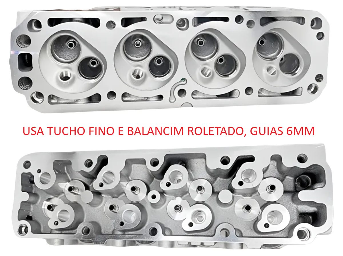 CABECOTE FIAT/GM 1.8 8V 06/13 FLEX (BALANCIM ROLETADO)