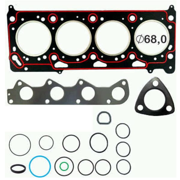 JJS VW GOL 1.0 8V POWER/VHT 03/... GAS/FLEX (S/R PAK)