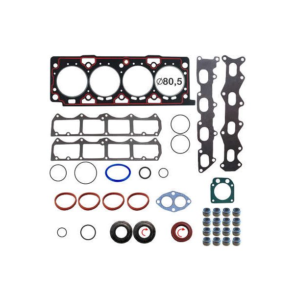JJS FIAT 1.6 16V MPI 02/07 GAS (DIÂM. CIL. ~80.5MM / C/R PAK)