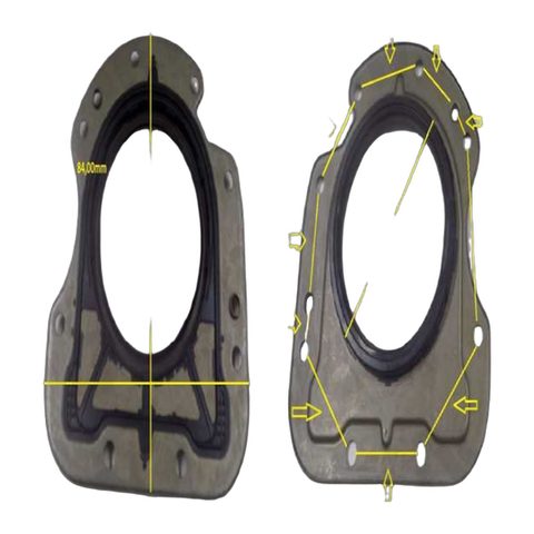 RETENTOR TRASEIRO CITROEN/PEUGEOT 1.2 12V (EB2) (FLANGE)