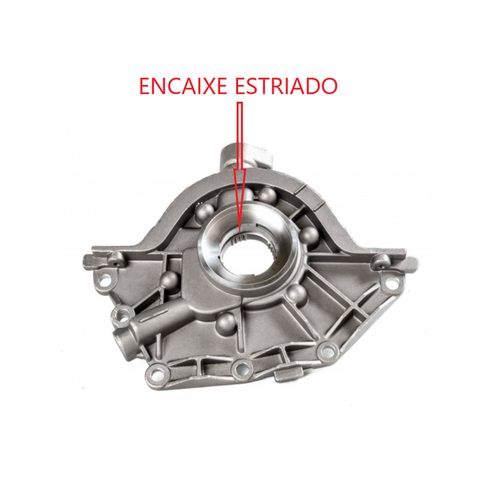 BOMBA OLEO FORD ZETEC ROCAM/SUPERCHARGER 1.0/1.6 8V (ESTRIADA S/ POLIA)