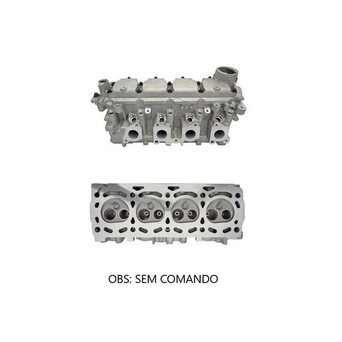 CABECOTE VW 1.0 8V GOL POWER/VHT G5 FLEX 03/... (SEM RESPIRO NA TAMPA)