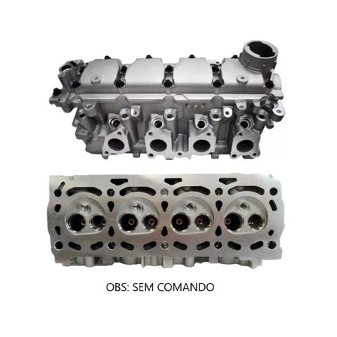CABECOTE VW 1.4/1.6 8V GOL/KOMBI POWER/VHT G5 FLEX 01/... (SEM VAL. COM TAMPA)