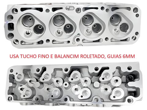 CABECOTE FIAT/GM 1.8 8V 06/13 FLEX (BALANCIM ROLETADO)